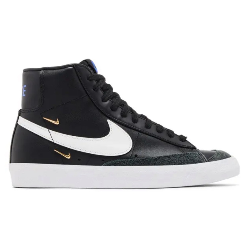 Nike Blazer Mid '77 SE Black Metallic Gold Sisterhood - Picture 2 of 7